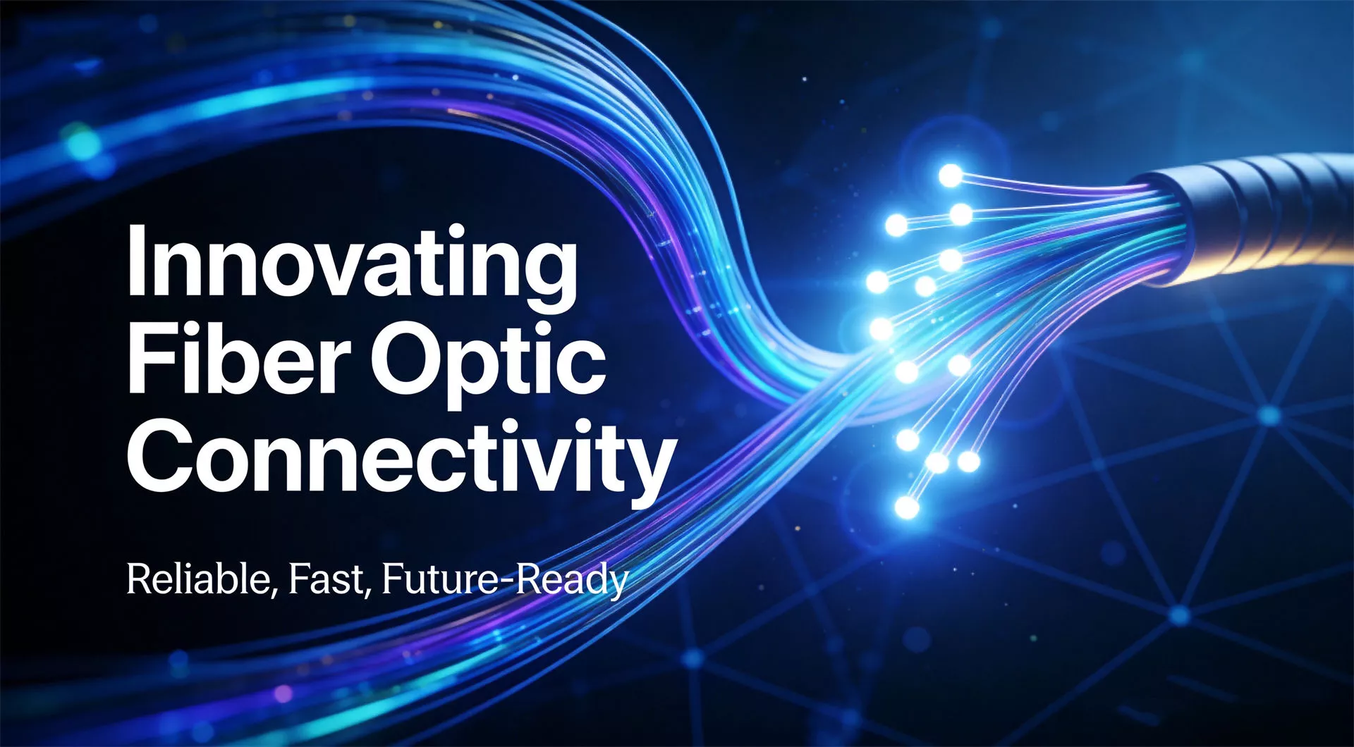 Smart city fiber optic infrastructure